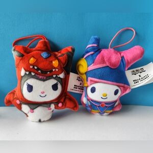 4/$50⭐️2024 McDonalds  YU-GI-OH x HELLO KITTY and Friends Lot Of 2 Plush Toys